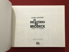 HQ - O Relatório De Brodeck - Manu Larcenet - Seminovo - Sebo Mosaico - Livros, DVD's, CD's, LP's, Gibis e HQ's