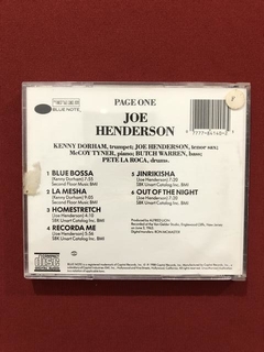 CD - Joe Henderson - Page One - Blue Bossa - Importado - comprar online