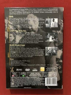 DVD - Shakespeare por Welles- Dvd Duplo- Orson Welles - Semi - Sebo Mosaico - Livros, DVD's, CD's, LP's, Gibis e HQ's