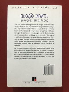 Livro - Educação Infantil: Enfoques Em Diálogo - Eloisa A. C. Rocha - Seminovo - comprar online