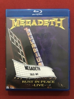 Blu-ray - Megadeth - Rust In Peace Live - Importado - Semin