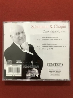 CD - Schumann & Chopin - Caio Pagano, Piano - Seminovo - comprar online