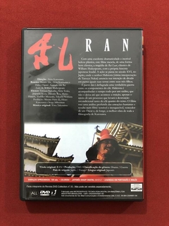 DVD - Ran - Direção: Akira Kurosawa - Seminovo - loja online