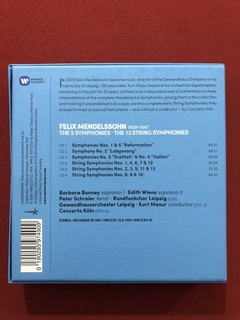 CD - Box Mendelssohn - The 5 Symphonies - Importado - Semin. - comprar online