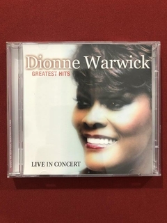 CD Duplo- Dionne Warwick - Live In Concert - Import - Semin.