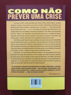 Livro - A Economia Das Crises - Nouriel Roubini - Seminovo - comprar online