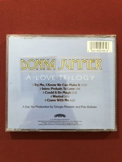 CD - Donna Summer - A Love Trilogy - Importado - Seminovo - comprar online