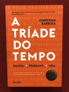 Livro - A Tríade Do Tempo - Christian Barbosa - Seminovo