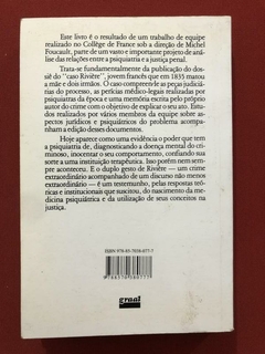 Livro - Eu, Pierre Rivière, Que Degolei Minha Mãe, Minha Irmã - Michel Foucault - comprar online