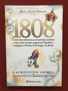 Livro - 1808 - Edição Juvenil - Laurentino Gomes - Planeta Jovem - Seminovo