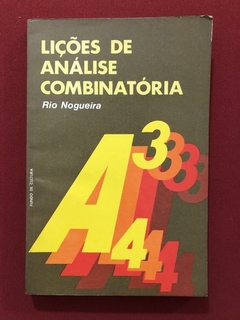 Livro - Lições De Análise Combinatória - Rio Nogueira