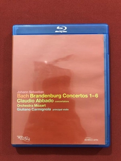 Blu-ray - Bach: Brandenburg Concertos 1-6 - Seminovo
