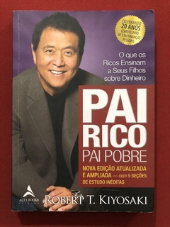 Livro - Pai Rico, Pai Pobre - Robert T. Kiyosaki - Seminovo