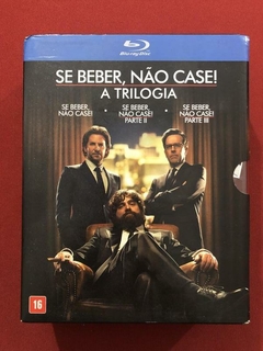 Blu-ray - Box Se Beber, Não Case! - A Trilogia - Seminovo