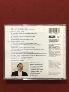 CD - Schubert: Masses, D 105 & D 167 - Bruno Weil- Importado - comprar online