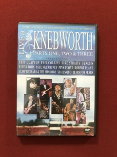 DVD Duplo- Live At Knebworth - Parts One, Two & Three - Novo