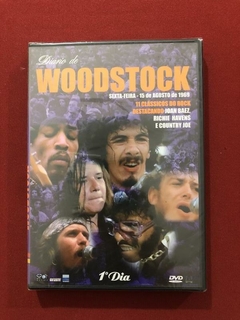 DVD - Diário De Woodstock - Sexta 15 De Ago De 1969 - Novo