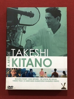 DVD Duplo - A Arte De Takeshi Kitano - Versátil - Seminovo