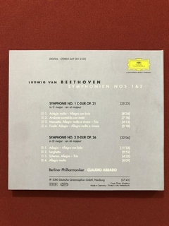 CD - Beethoven - Symphonien Nos. 1 & 2 - Importado - Semin - comprar online