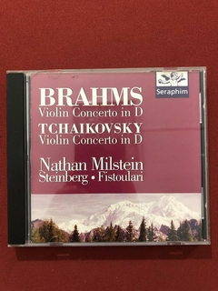 CD - Brahms / Tchaikovsky - Violin Concertos- Import - Semin