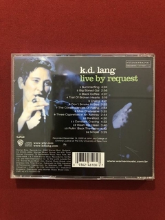 CD - K. D. Lang - Live By Request - 2001 - Nacional - comprar online