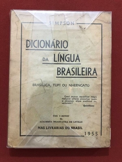 Livro - Gramática Da Língua Brasileira - Símpson - 1955 - comprar online
