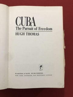 Livro - Cuba - The Persuit Of Freedom - Hugh Thomas - Sebo Mosaico - Livros, DVD's, CD's, LP's, Gibis e HQ's