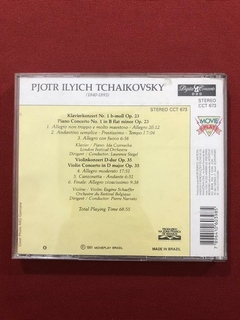 CD - Pjotr Tchaikovsky - Piano No. 1 Op.23 E Violin Op. 35 - comprar online