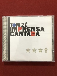 CD - Tom Zé - Imprensa Cantada - Nacional - 2003 - Seminovo
