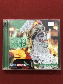 CD Duplo - Sambas De Enredo 2002 - Nacional - Seminovo