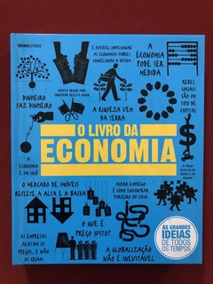Livro - O Livro Da Economia - Globo Livros - Capa dura - Seminovo