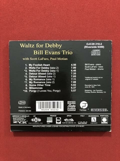 CD - Bill Evans Trio - Waltz For Debby - Importado - comprar online