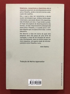 Livro - Pequeno Manual De Inestética - Alain Badiou - Estação Liberdade - Seminovo - comprar online