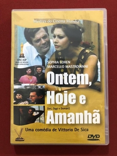 DVD - Ontem, Hoje E Amanhã - Sophia Loren - Seminovo