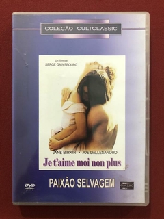 DVD - Paixão Selvagem - Jane Birkin - Seminovo