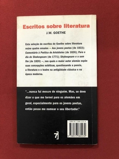 Livro - Escritos Sobre Literatura - J. W. Goethe - 7 Letras - comprar online