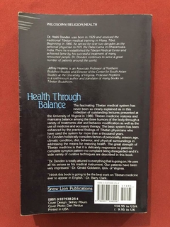 Livro - Health Through Balance - Dr. Yeshi Donden - Snow Lion - comprar online