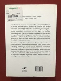 Livro - Ordem Mundial - Henry Kissinger - Objetiva - Semin - comprar online