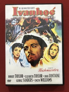 DVD - Ivanhoé - O Vingador Do Rei - Robert Taylor - Seminovo