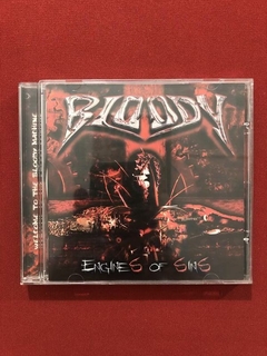 CD - Bloody - Engines Of Sins - Bloody Machine - Nacional