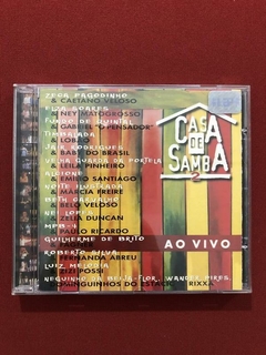CD - Casa De Samba 2 - Ao Vivo - Nacional - Seminovo