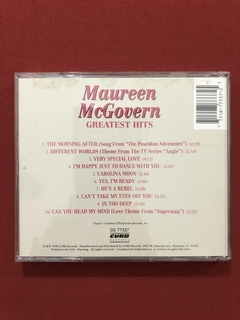CD - Maureen McGovern - Greatest Hits - Importado - Seminovo - comprar online