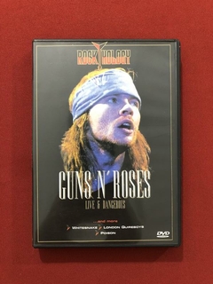 DVD - Guns N' Roses - Live & Dangerous - Seminovo