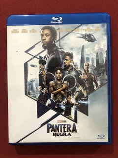 Blu-ray - Pantera Negra - Chadwick Boseman - Seminovo