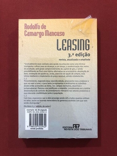 Livro - Leasing - Rodolfo De Camargo Mancuso - Novo - comprar online