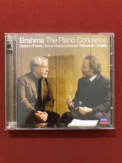 CD Duplo - Nelson Freire - Brahms The Piano Concertos- Semin