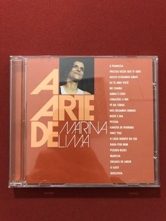 CD - Marina Lima - A Arte De Marina Lima - Seminovo