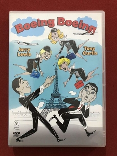 DVD - Boeing Boeing - Jerry Lewis - Tony Curtis - Seminovo