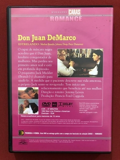 DVD - Don Juan De Marco - Marlon Brando - Seminovo - comprar online