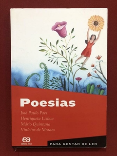 Livro - Poesias - Para Gostar De Ler - Editora Ática - Seminovo